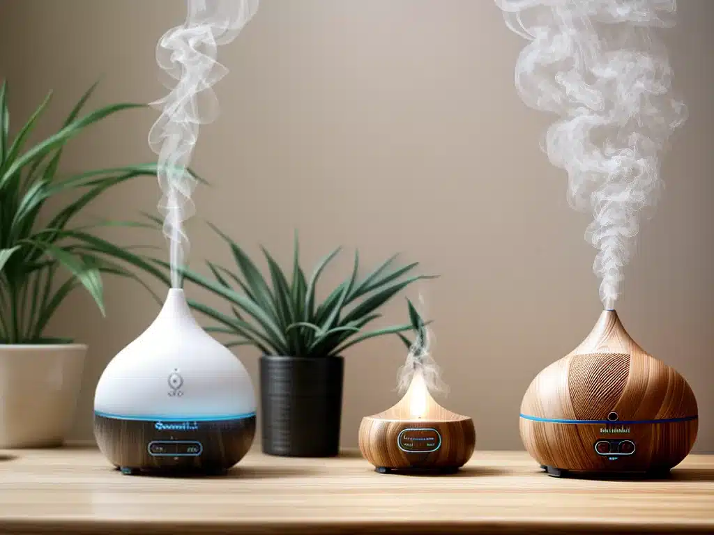 Experience True Serenity With Essential Oil Diffusers