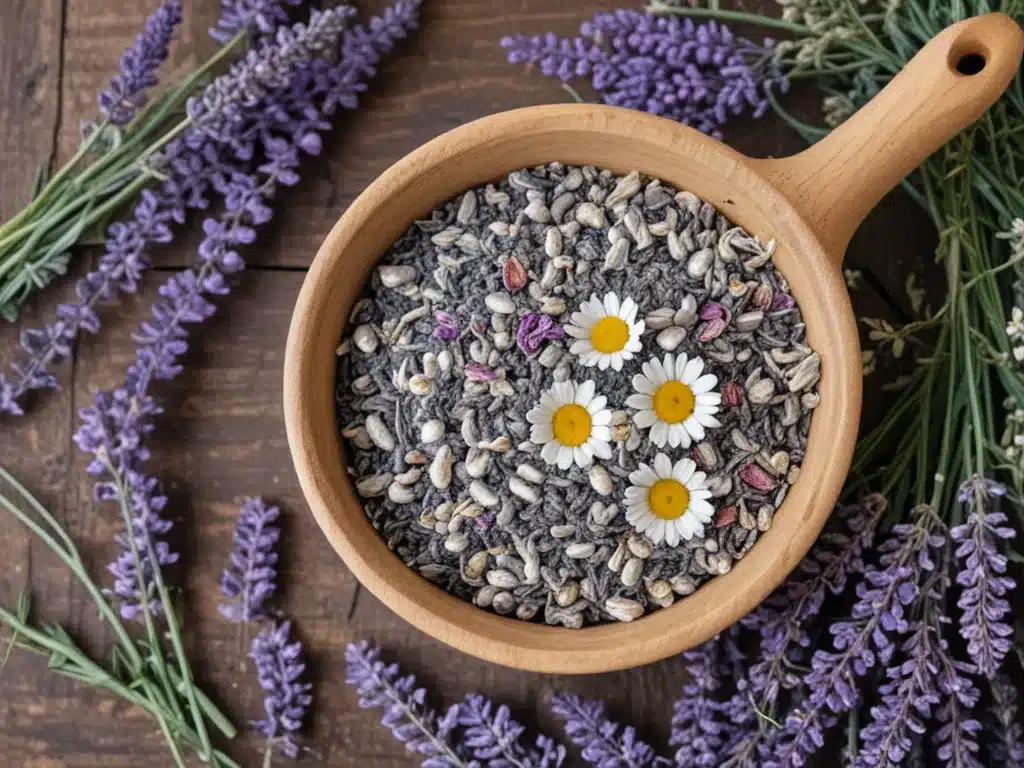 Spring into Calm with Lavender and Chamomile