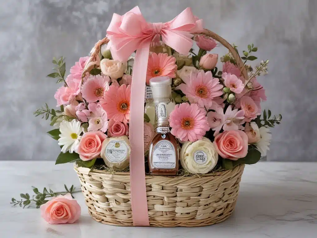Uplift Your Senses with Our Springtime Florals Gift Basket