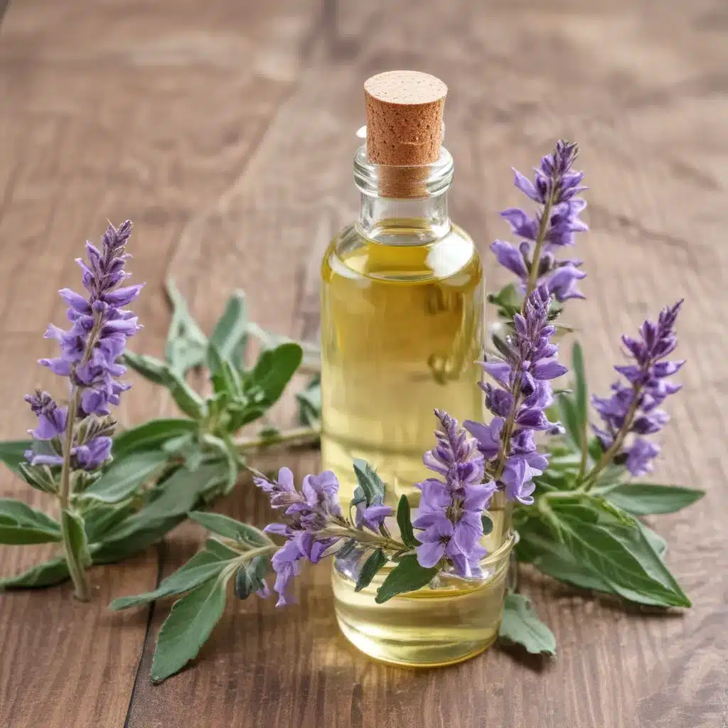 Clary Sage Oil for Smoothing Fine Lines and Wrinkles