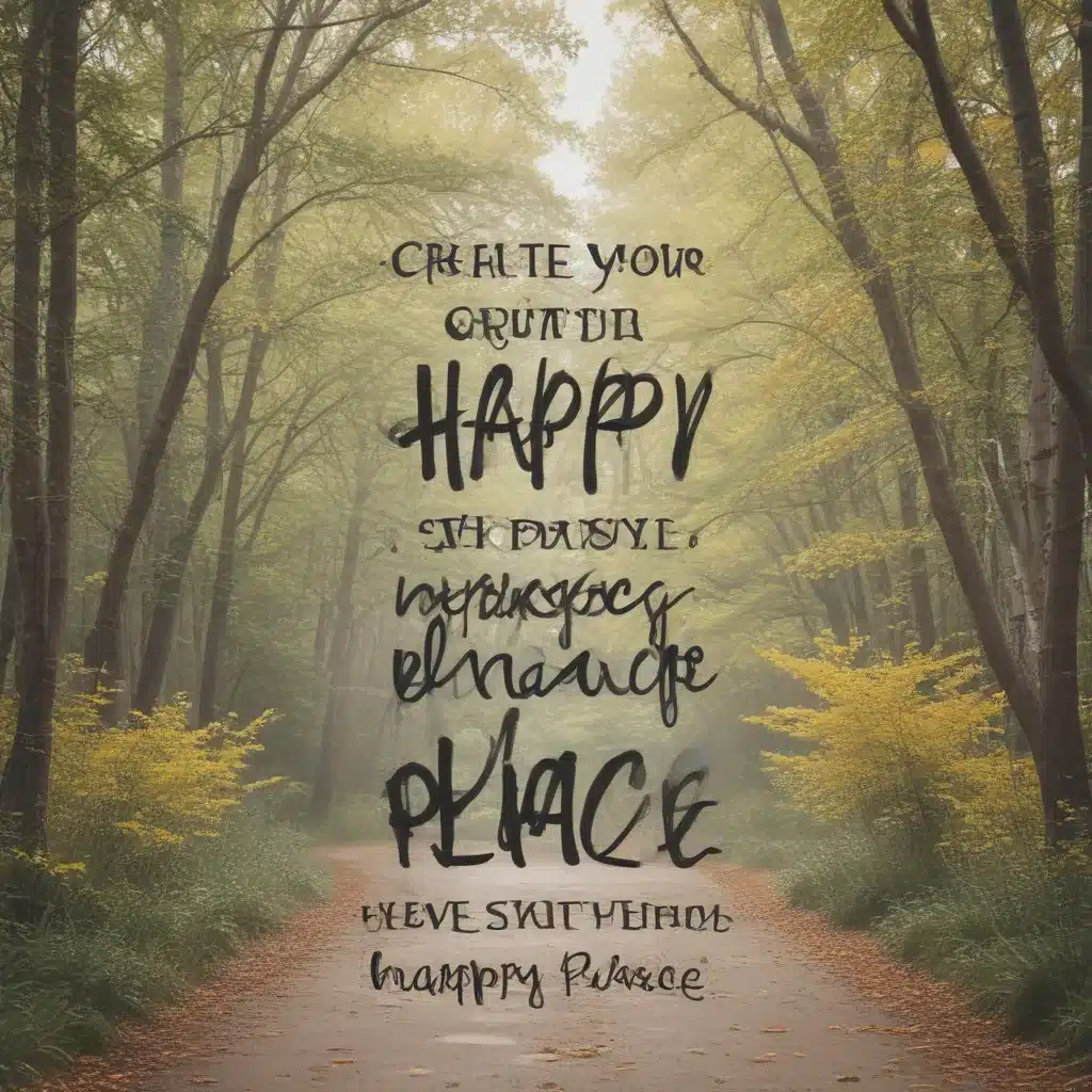 Create Your Happy Place