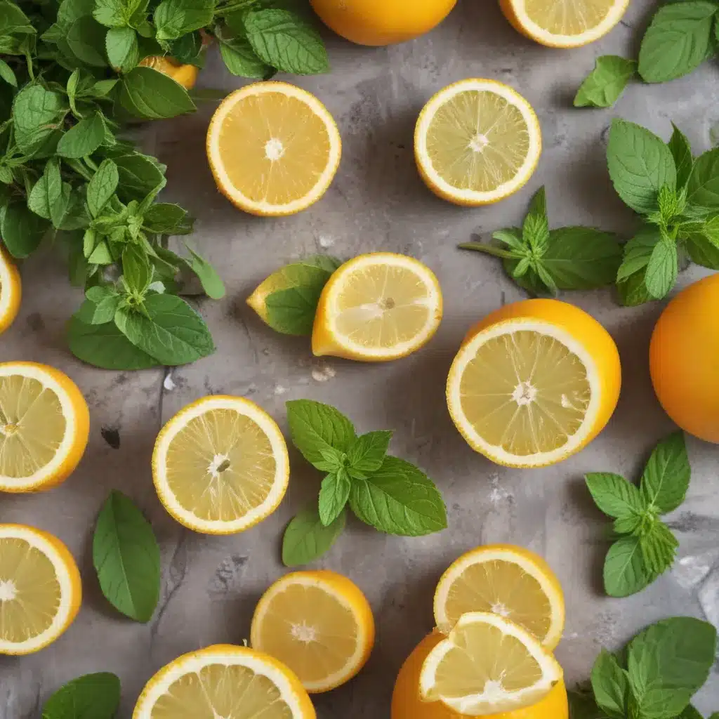 De-stress with Uplifting Citrus and Mint