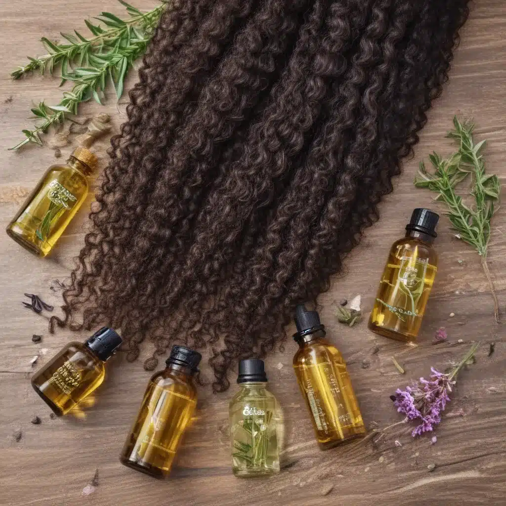 Natural Hair Care with Essential Oils: Shine, Strength and Growth