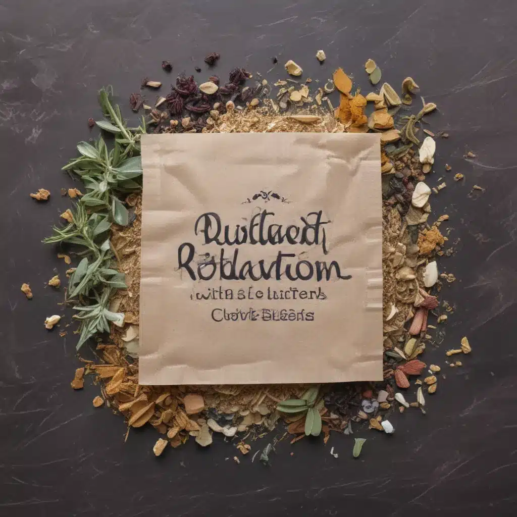 Recipe for Relaxation: Unwind with Custom Blends